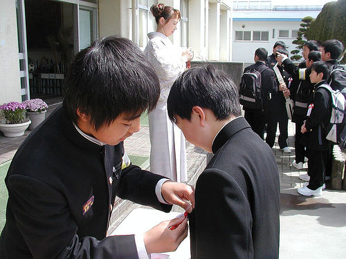 Sensei và Kohai trong trường học