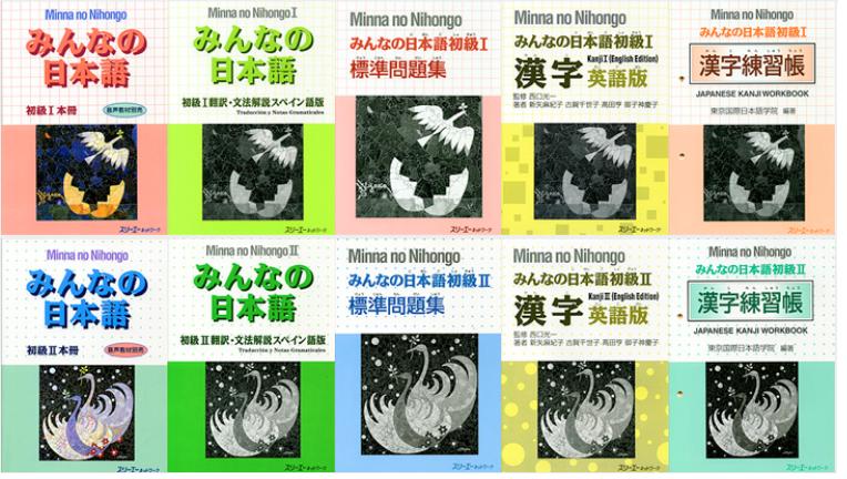 Bộ tài liệu học tiếng Nhật minna no nihongo cho người mới bắt đầu