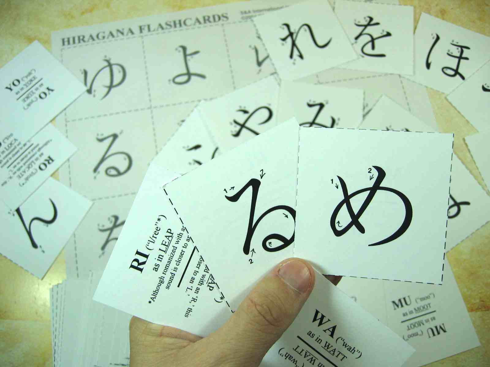 Học bảng chữ cái tiếng Nhật mọi lúc, mọi nơi.