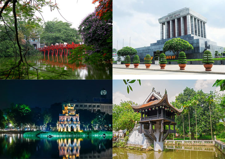 Những địa điểm du lịch nổi tiếng Hà Nội