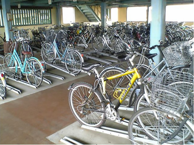Ở Nhật có rất nhiều loại xe đạp