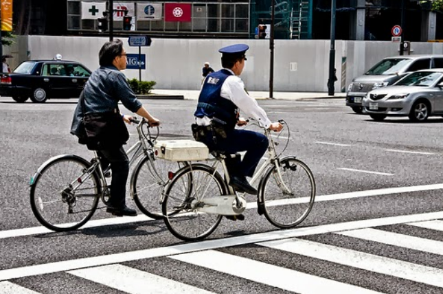 Người Nhật rất thích đi xe đạp
