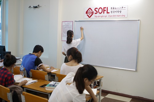 Lớp học tiếng Nhật sơ cấp tại SOFL